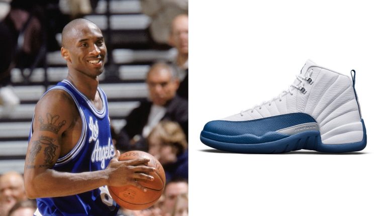 air jordan 12 french blue kobe bryant (1)