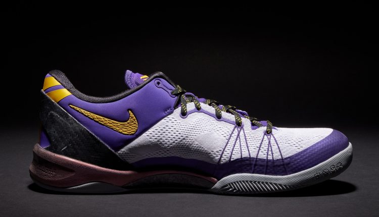 Kobe Bryant Game WornAchilles Tendon nike Kobe 8 elite (2)