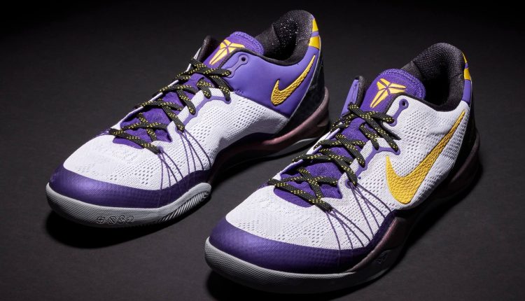 Kobe Bryant Game WornAchilles Tendon nike Kobe 8 elite (5)